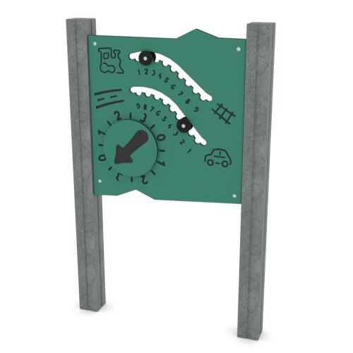 Kierrätysmuovi toimintoseinä