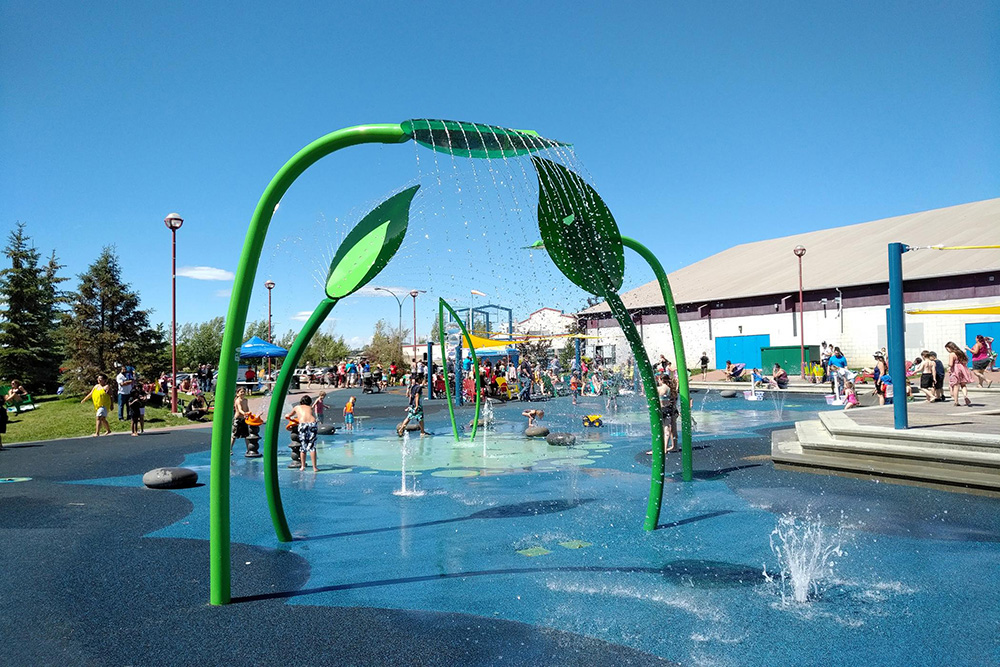 Rotary Spray Park vesileikkipaikka – Fort St. John, Kanada