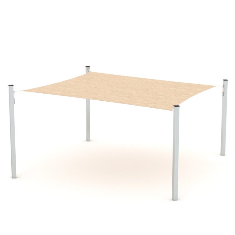 Aurinkovarjo 4,47 x 4,47m