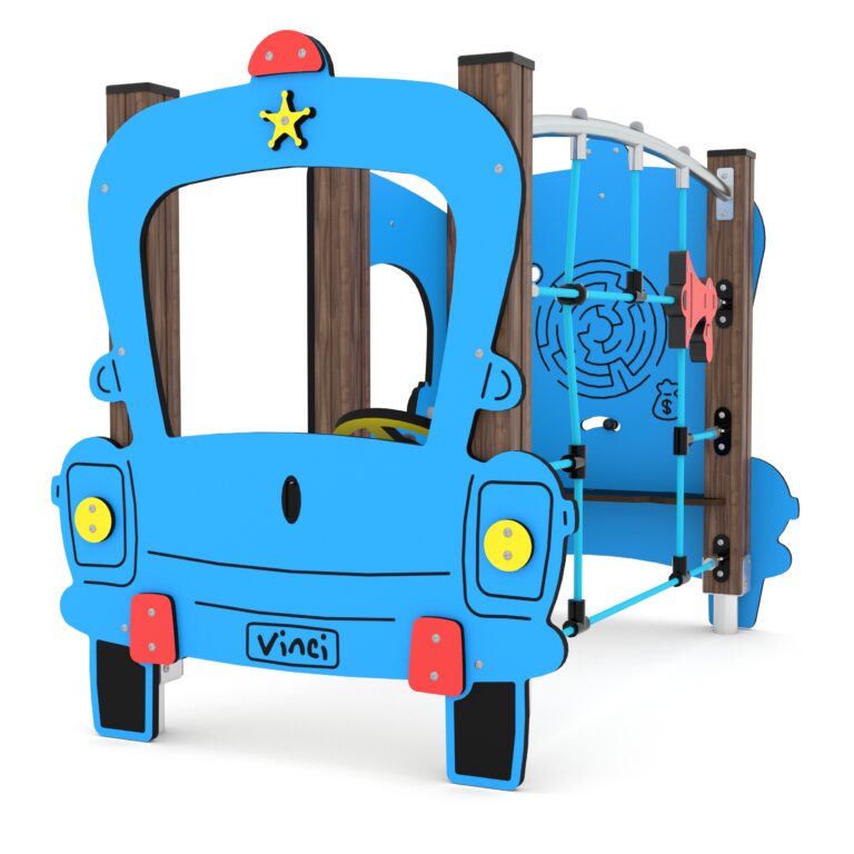 Kiipeilyteline poliisiauto