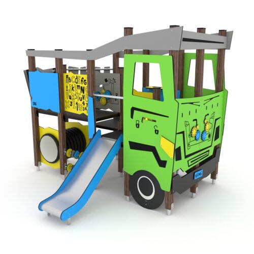 Leikkikeskus kuorma-auto