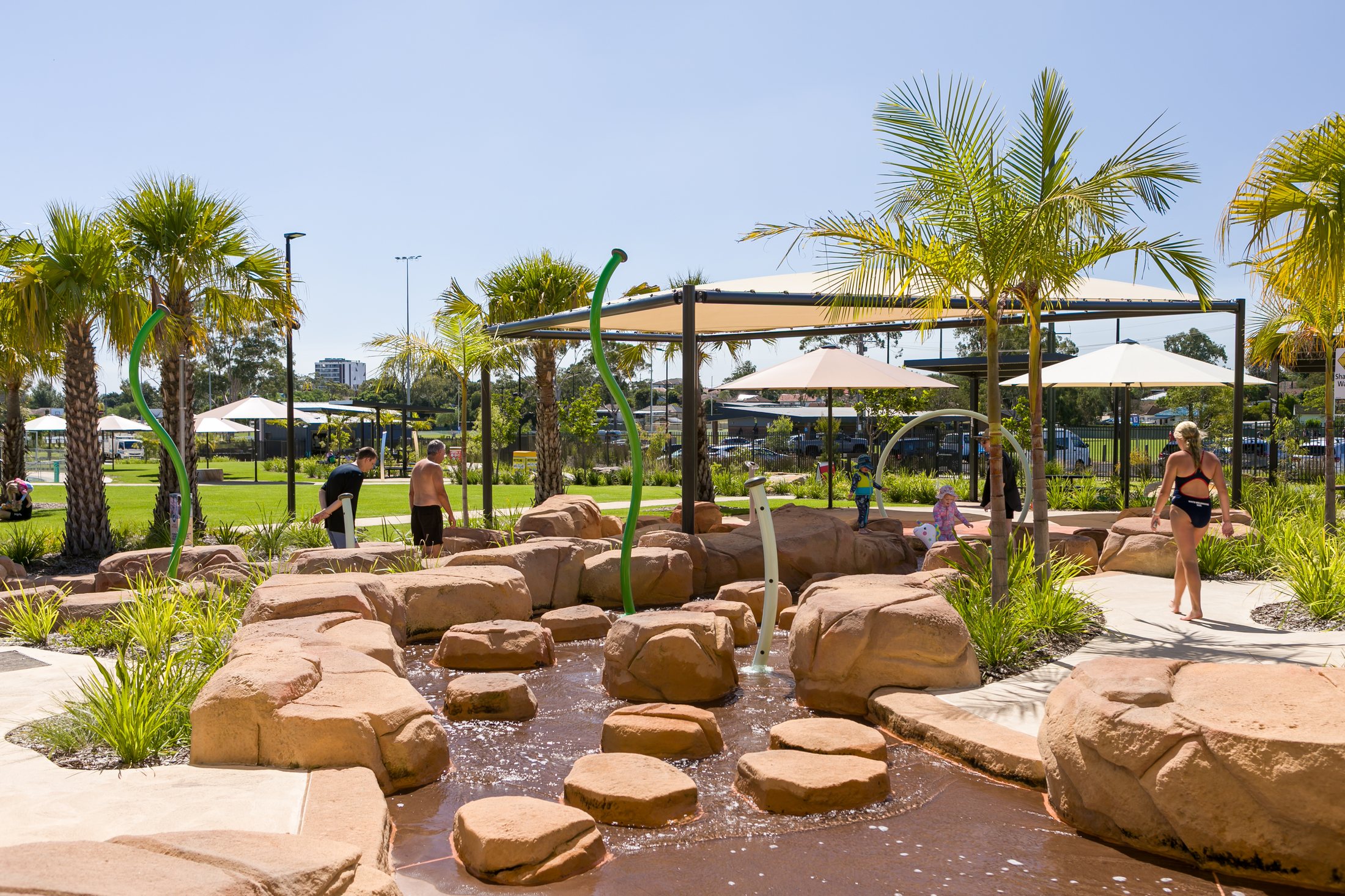 Campbelltown vesileikkipaikka – Bradbury, Australia